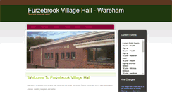 Desktop Screenshot of furzebrookvillagehall.org